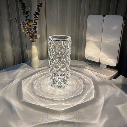 Veilleuse projection de décoration cristal